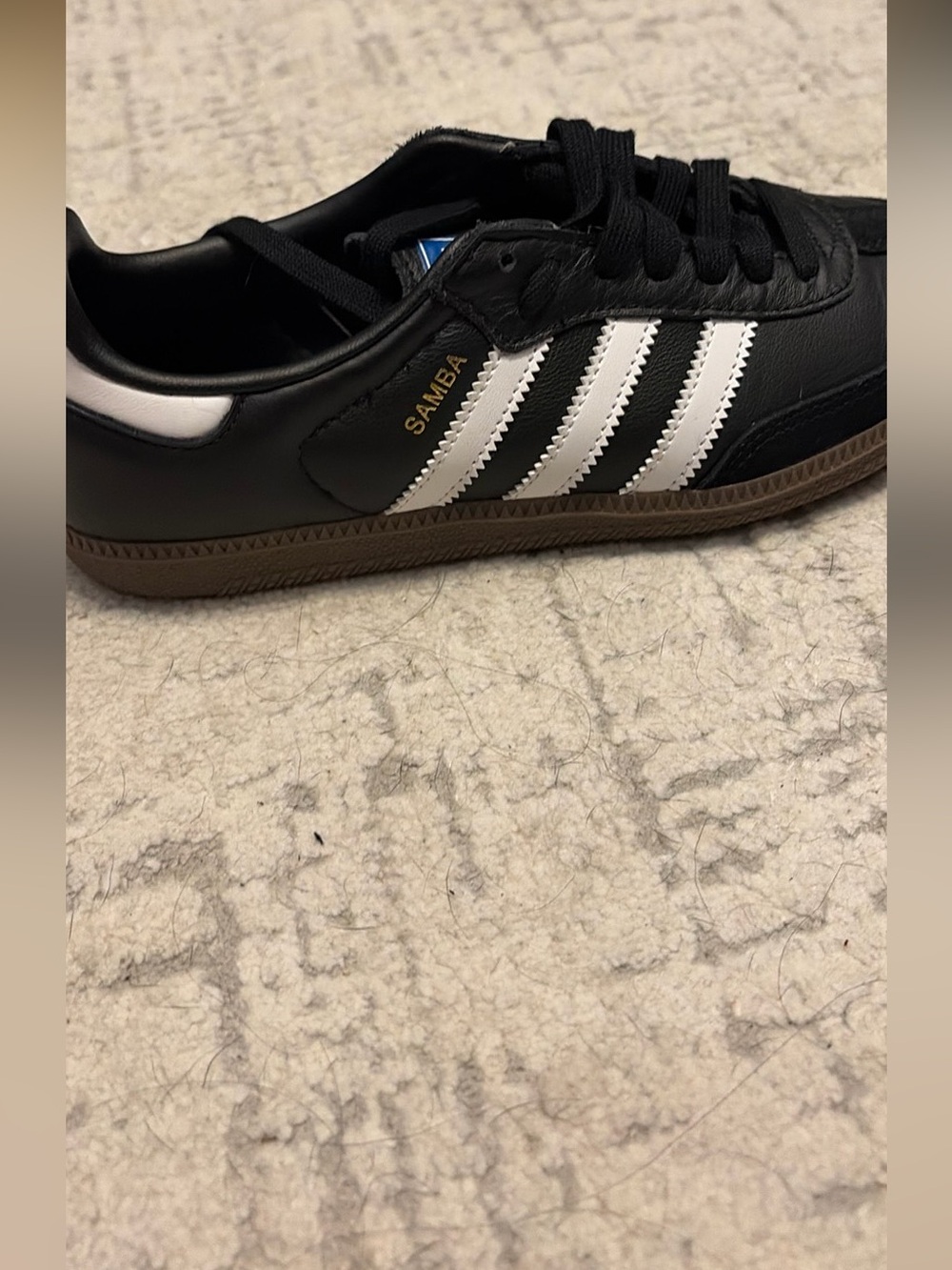 Adidas Samba OG Black White 🚺 Women's Leather Women's Size 6 Shoes IG9031